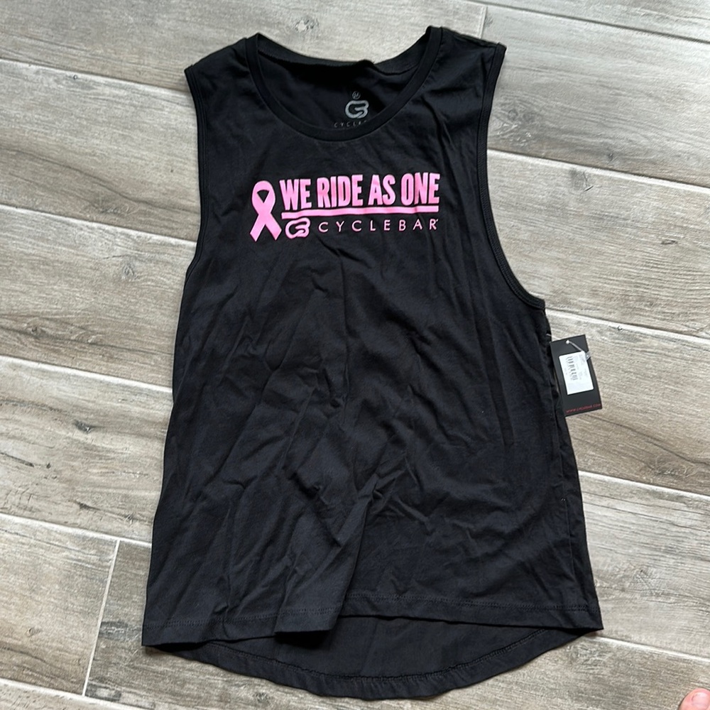 CycleBar We Ride As One BCA Muscle Tank NWT